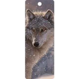 Obrázek z Záložka 3D 15,5x5,7cm - vlk (25) 